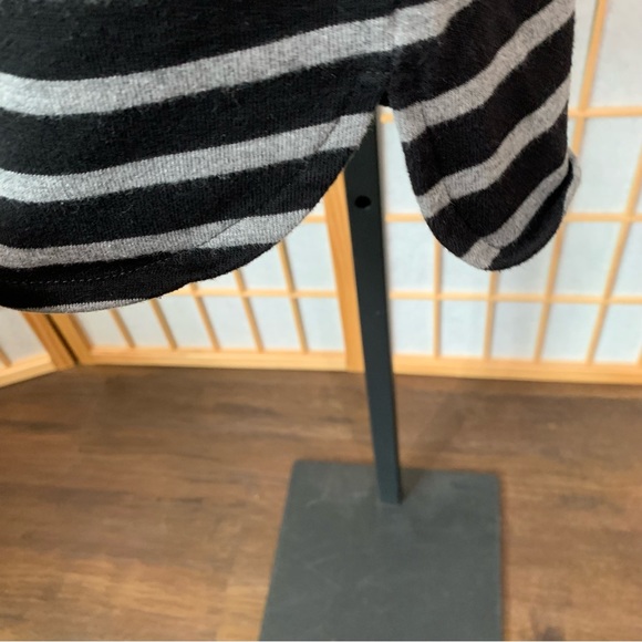 Merona Long Sleeve Striped Jersey Knit Dress - Picture 8 of 11